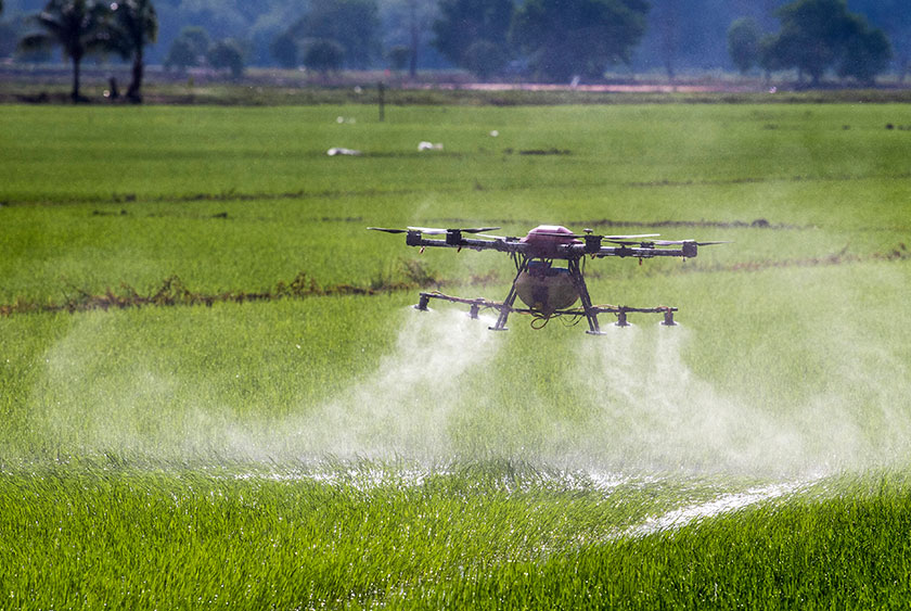 mengenal teknologi drone bagi petani